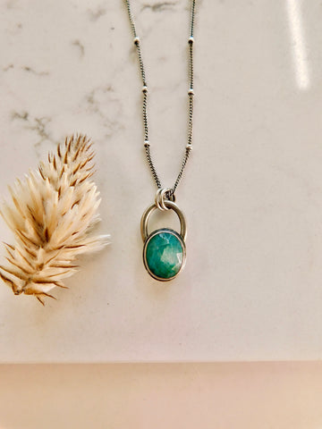 Emeralda Emerald Necklace