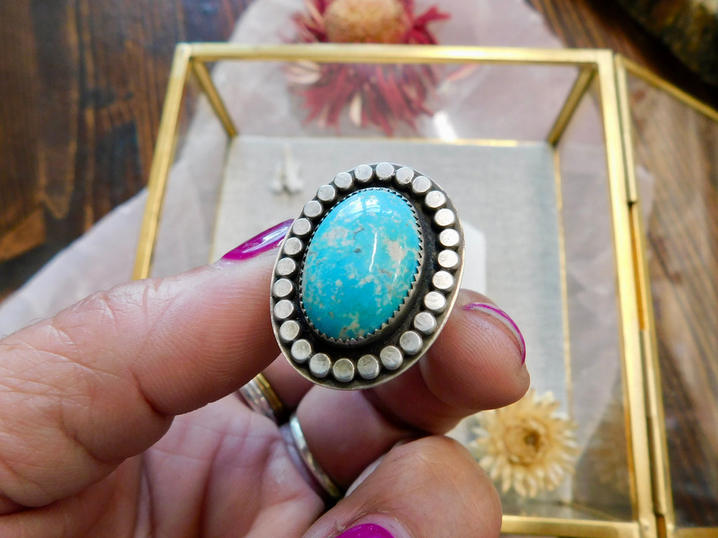 Dolly Dot Turquoise Ring